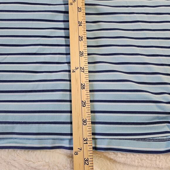 Blue Striped Polo Shirt for Men - Picture 5 of 10